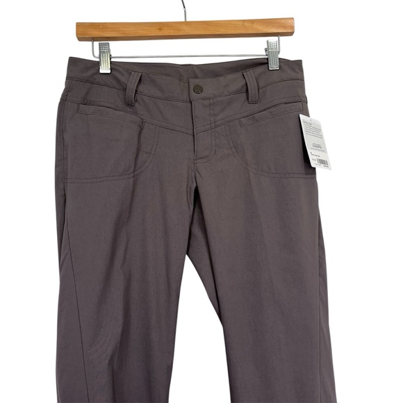 Athleta Dipper 2 Gray Utility Stretch Bootcut Pants UPF 50+ Size 4 - Picture 3 of 9